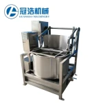 Continuous Centrifugal Fruit Vegetable Potato Chips Salad Deoiling Dehydration Dewatering Spinning Machine