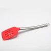 Cooking Tools Stainless Steel Long Handle Red Non-stick Silicone Spatula