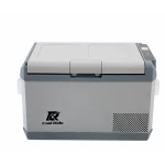 CoolRide 12volt 36L car fridge freezer portable fridge for car  with European compressor car refrigerator mini cooler
