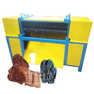 Copper aluminum radiator separator recycling machine