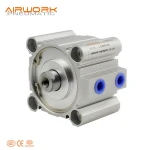 CQ2B Standard Aluminum Compact Pneumatic Air Cylinder Double Acting
