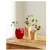 Import Creative Leather Flower Vase Custom Tabletop Plant Vases for Home Decoration from China