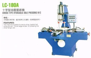 cross type shoes sole pressing machine