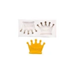 crown silicone cake mold DIY cake decoration mold family party turning sugar cake tool
