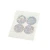 Import Custom 3d circle hologram foil stickers printing with round corner from China