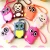 Import Custom 3D Design Owl And Monkey Shape Cartoon Car Key Bag Zipper Key Holder Purse Women Mini Zipper Silicone Key Wallets from China