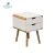 Import Custom Bamboo Legs Mdf Wooden Bedside Table from China