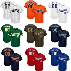 Custom Baseball Jersey Baseball T Shirt Blank Baseball Jerseys Wholesale