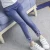 Import Custom Children Girl Casual Fashion Rabbit Pattern Denim Trousers Blue Kids girls jeans pants from China