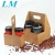 Import Custom disposable take away kraft paper coffee cup drink holder carrier from China