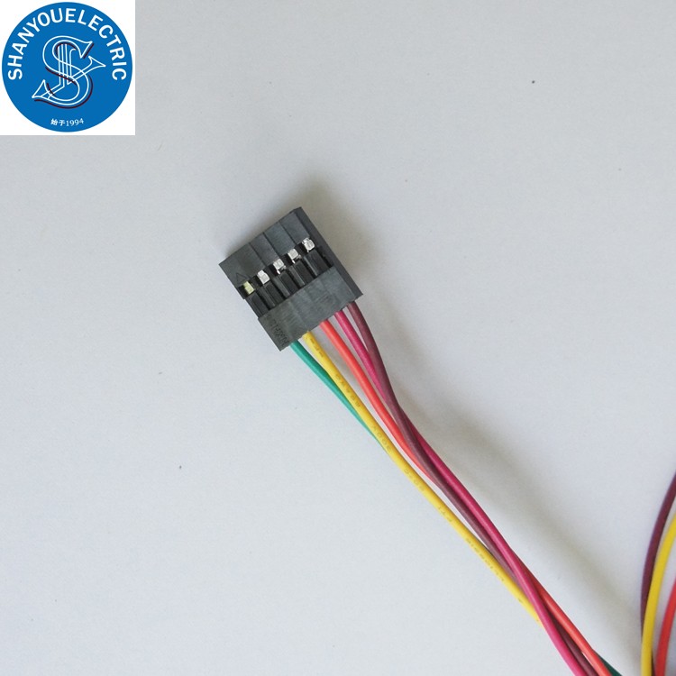 Custom electrical dupont connector wire harness
