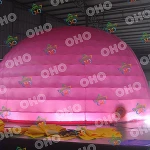 Custom inflatable trade show tent led inflatable dome tent