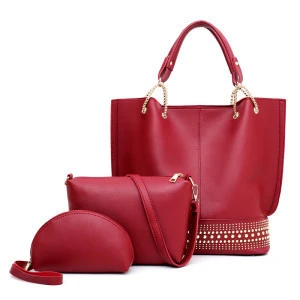 custom ladies hand bags elegant shoulder set bag women purses and handbags