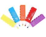 Custom Logo Creative Toys Highlighter Brush Kawaii Color Marker Pens Set For Child