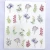 Import Custom logo printed decorative flower series nail art water transfer stickers full wraps nail decals from China