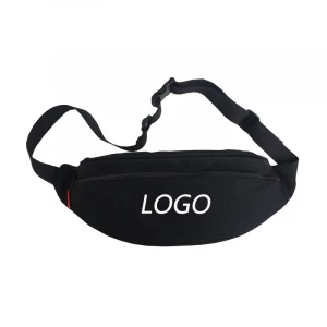 Custom logo sports bottle nylon leisure chest bag travel money phone belt motorcycle Waist Bag