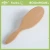 Custom logo wholesale natural hairbrush with bamboo pins wooden paddle oval bamboo hair brush