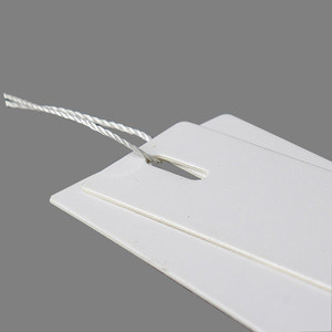 Buy Custom Paper Hang Tag String Tag Label Private Logo Design Tags ...
