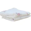 custom printed  eco-friendly cute soft washcloth baby muslin handkerchief
