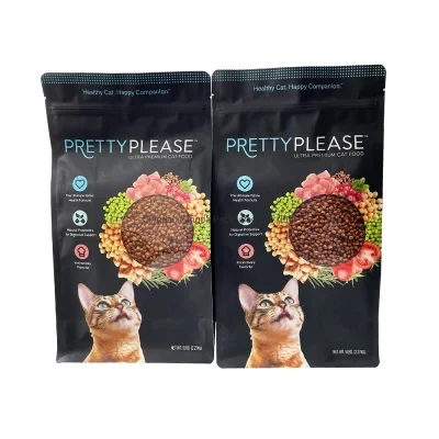 Custom Printed Pet Product Dog Product Food Packing Bag Stand up Pouch Plastic Packaging Zipper Bag