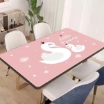 Customizable Leather Tablecloth Suitable for Luxury Dining Tables and 4 6 8 10 Dining Table Sets