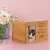 Import Customizable Wooden Pet Urns Box Commemorate Cat Dog Ashes Box Display Stand Pet Urn With Photo Frame from China