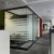 Import customization modern design aluminium frame office glass wall partitions from China