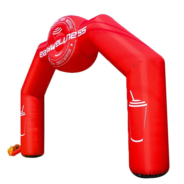 Customized Blue Inflatable Arch Advertising Inflatable Outdoor Arch