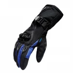 Customized carbon fiber long motorcycle gloves guantes para moto screen touch long finger winter crash protection safety gloves