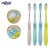 Import Customized color adult disposable transparent cheap hotel toothbrush kit from China