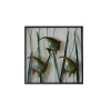 Customized Design Leaves With Frame Hanging Metal Home Decors Arts and Crafts