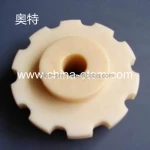 customized high quality PA plastic gears with 30%GF