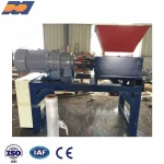 Customized Mini plastic shredder for PET bottle Aluminium can
