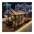 Import Customized Single Square Aluminum Winter Garden Conservatory Solarium Glass House Sliding Open Style Wood Frame Triangle Roof from China