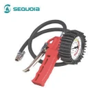 Customized tire inflation gun with gauge imported from Italy