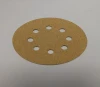 CWH Abrasive Sanding Disc Backing Pad Hook and Loop 5 Inch 8 Holes Dia For Random Orbital Sanders
