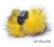 Import CX-E-25-3 Pompom Claws Girl Genuine Mink Fur Hair Accessories from China