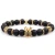 Import DAICY jewelry wholesale logo custom adjustable cord micro pave beaded crown gold charm bracelet bangle from China