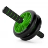 dark green  push up bar stand ab wheel roller set