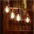 Decorative Vintage ST64 lamp 25w 40w 60w e27 amber incandescent color glass edison light bulb