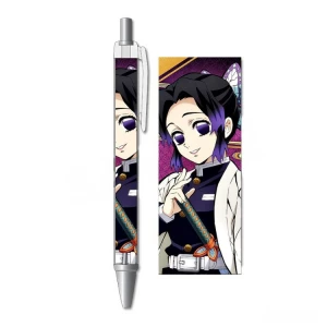 Demon Slayer Kamado Tanjirou  Ballpoint Pen, Blue Ink, Neutral Ballpoint Pencil for Students  (style A)