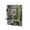 Desktop computer motherboard support 16GB Maximum memory and Core i7/i5/i3 cpu and Dual channel DDR3