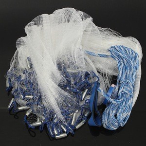 different size of US type monofilament fishing net cast net for bait fish