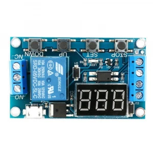 Digital LED Display 12V On/Off Time Delay Relay Module 12 Volt Timer Relay Switch Board External Trigger Automotive Relay