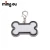 Import DIY Printed Metal Personalized Pet ID Name Tags Heat Transfer Bone Dog Tag from China