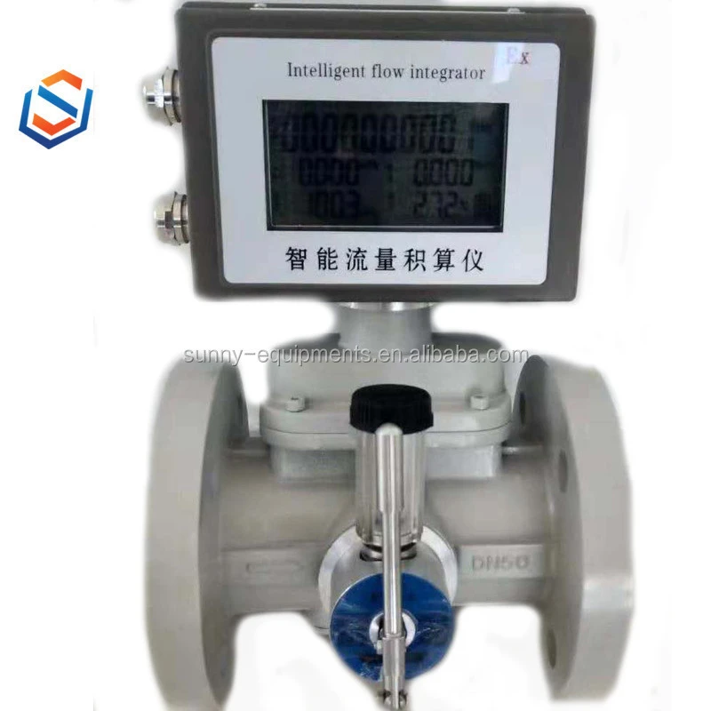 DN50   natural gas  nitrogen  Turbine Flow Meter Cheap liquid turbine flow meter