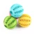 Import Dog Chew Toy Balls Durable Soft Rubber Non Toxic Bite Resistant Pet Food Treat Feeder Chew Tooth Cleaning Ball Toys from China