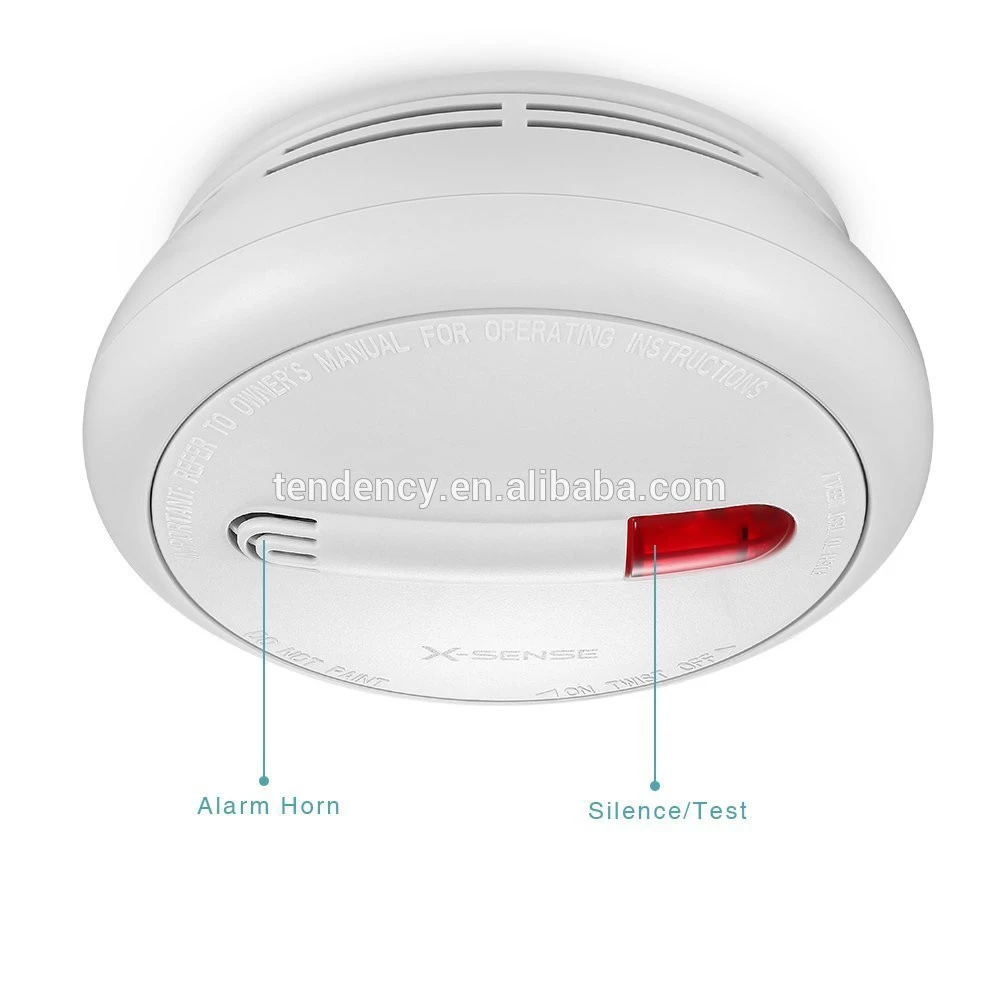 Domestic Combination Smoke and CO Alarm 5 YEARS battery X SENSE SC05E Carbon Monoxide Detector Fire Alarm