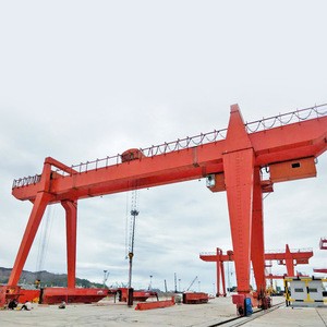 double beam cantilever gantry crane 50 ton