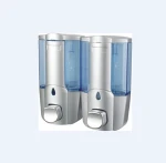 Double Box Hotel Wall Mount Liquid Soap Dispenser
